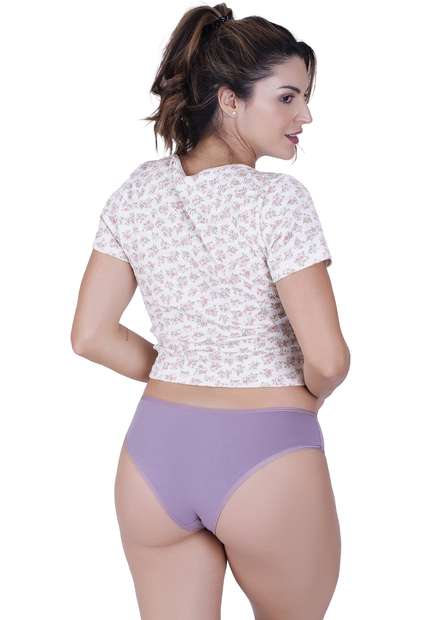 Calcinha Sonho Algodão Concept Lingerie Roxo