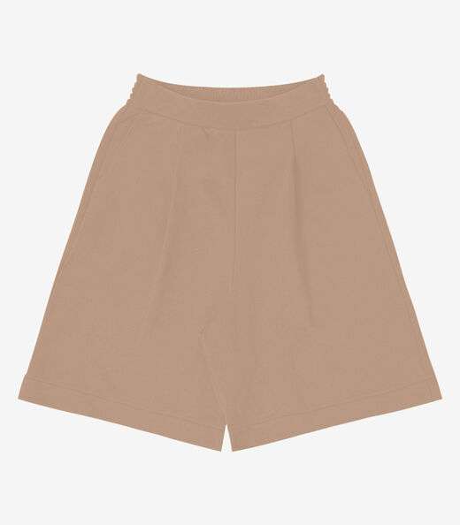 Image_Bermuda Feminina em Moletinho Sarjado Rovitex Marrom