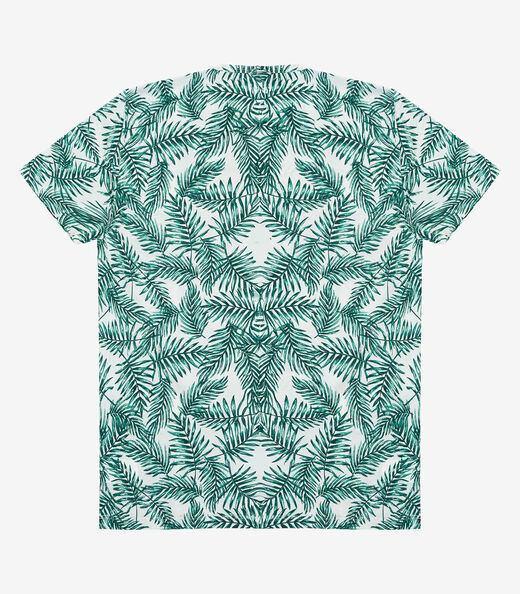 Camiseta Masculina Em Meia Malha Select Verde