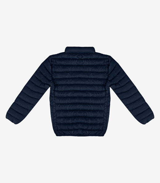 Jaqueta Masculina Puffer Em Poliamida All Free Azul