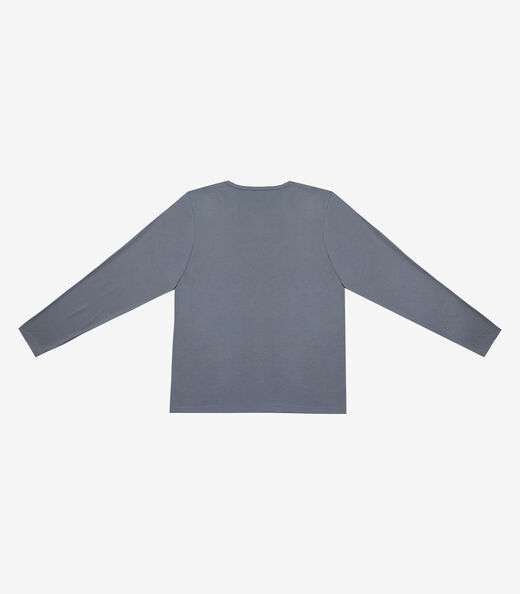 Blusa Térmica Masculina Manga Longa Select Cinza