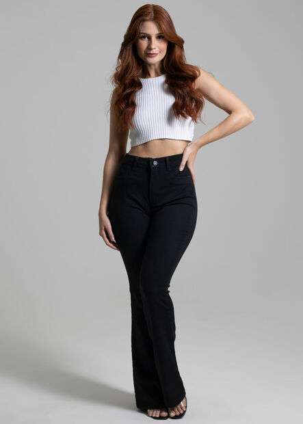 Image_Calça Sarja Sawary Super Lipo Boot Cut - 265064