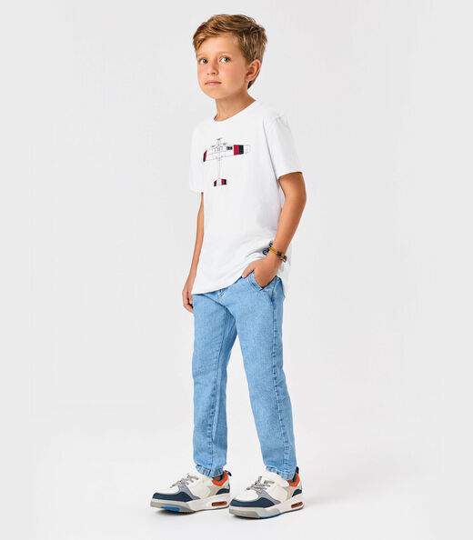 Calça Masculina Jeans Trick Nick Azul