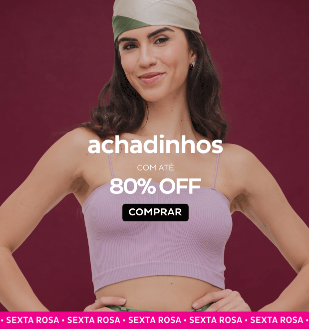 Achadinhos com até 80% OFF