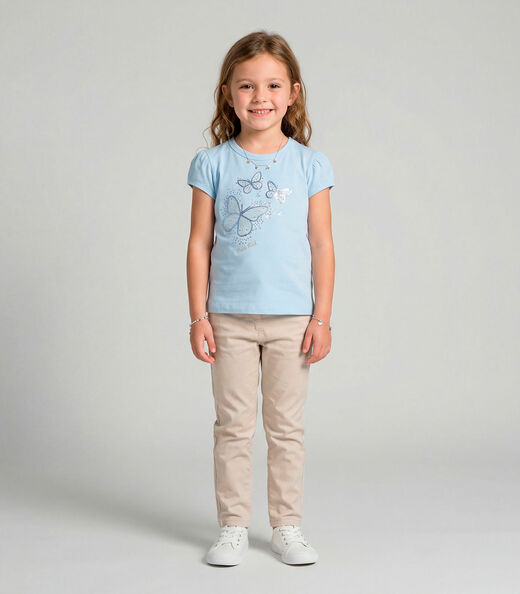 Image_Blusa feminina em Cotton Leve Trick Nick Azul