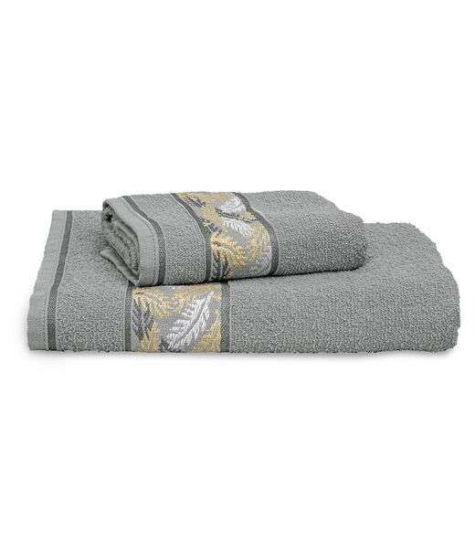 Toalha De Rosto Silvestre Appel Cinza