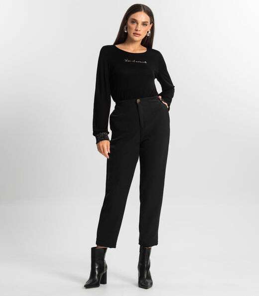 Calça Feminina Alfaiate Endless Preto