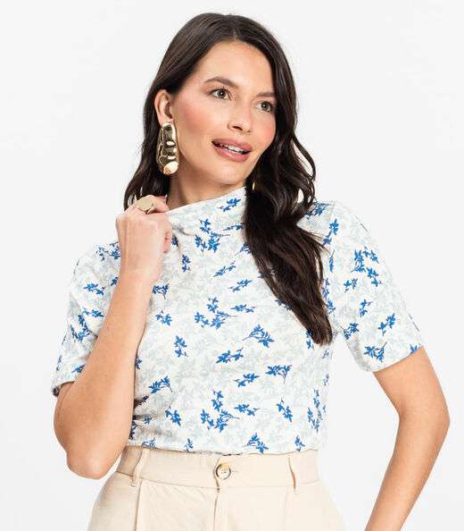 Blusa Feminina Infinita Cor Azul