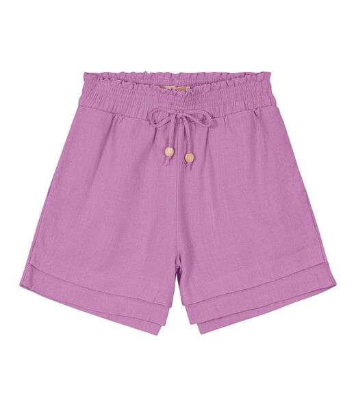 Shorts Feminino Linho Strong Endless Roxo