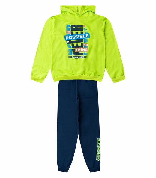 Image_Conjunto Moletom Menino Blusão E Calça Select Verde