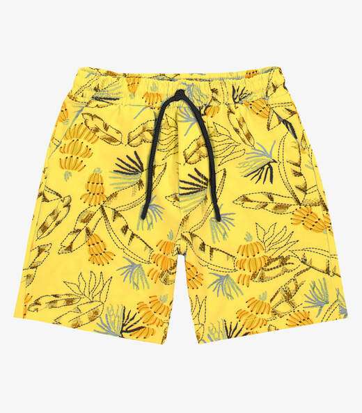 Image_Bermuda Infantil Masculina Trick Nick Amarelo