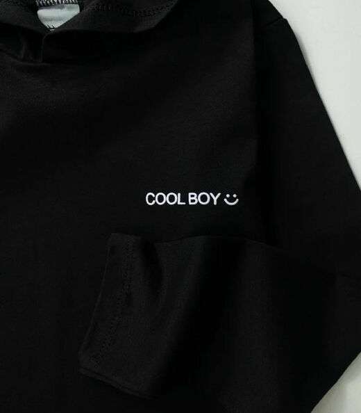 Conjunto Infantil Menino Meia Estação Keki Boys Preto