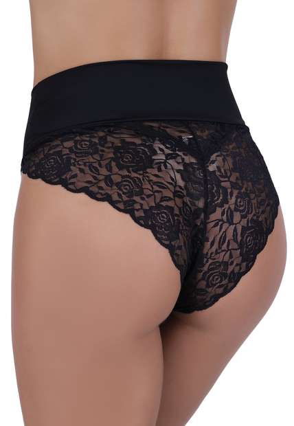 Kit 5 Calcinhas Liz Microfibra Cós Duplo Concept Lingerie