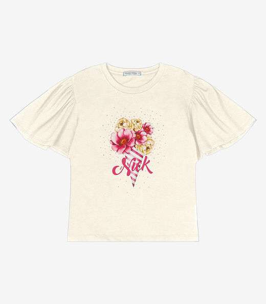 Image_Blusa Infantil Feminina Trick Nick Bege