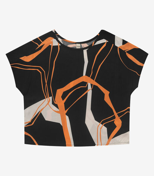 Blusa Feminina Viscose Khyara Rovitex Preto