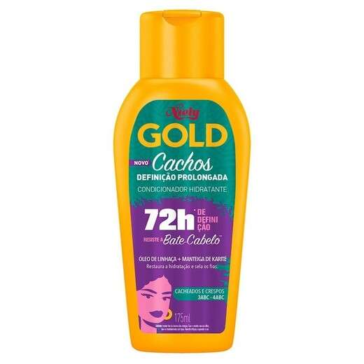 Image_Condicionador Niely Gold 175ml Cachos Definição Prolongada
