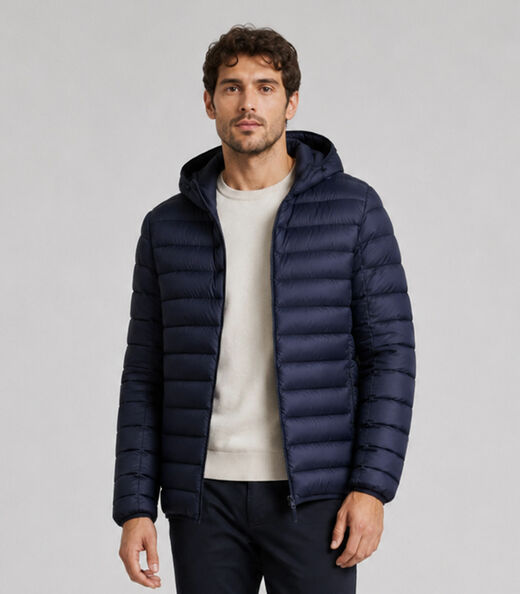 Image_Jaqueta Masculina Puffer Com Capuz All Free Azul