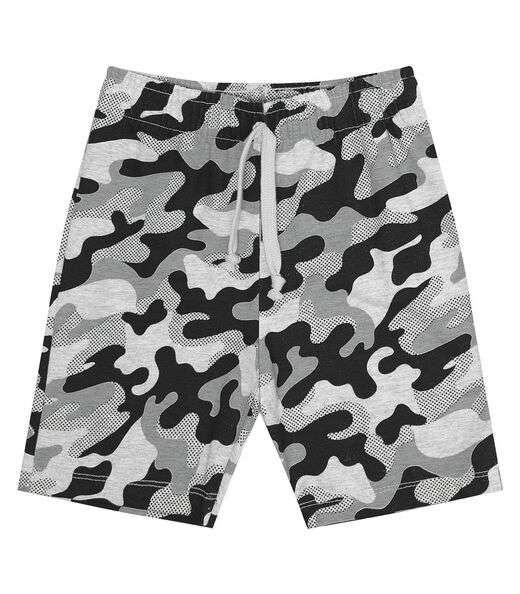 BERMUDA MOLETINHO BASIC Cinza