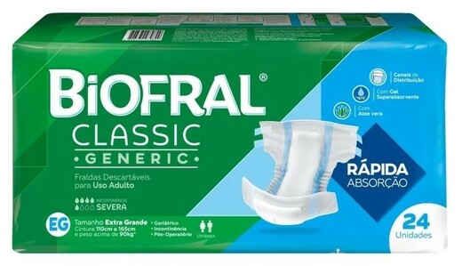 Image_Kit 4 Fraldas Adulto Biofral Classic Eg 24 Unidades cada