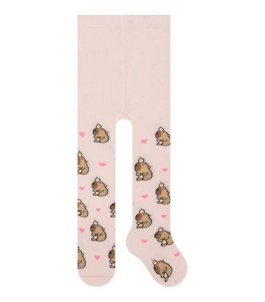 Meia Calça Infantil Selene Rosa