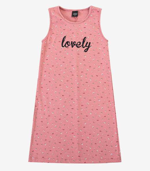 Vestido Menina Infantil Select Rosa