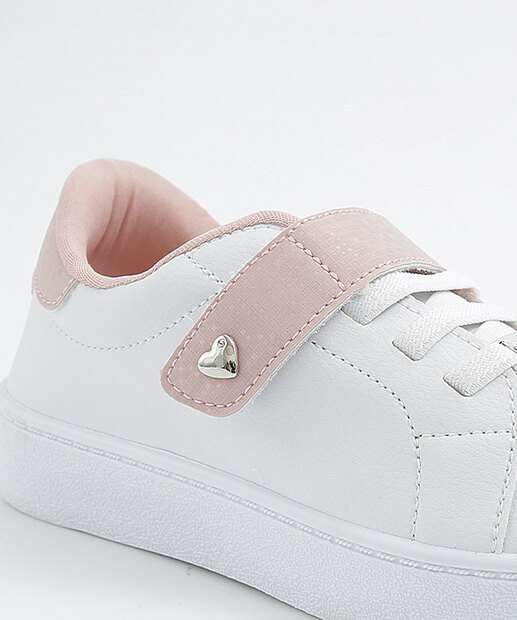 Tênis Infantil Casual Recorte Velcro Izalu