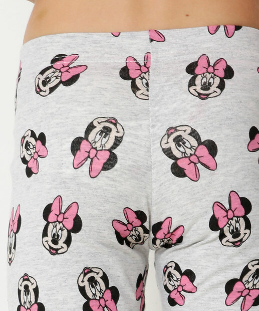 Calça Infantil Legging Minnie Disney Tam 4 a 10