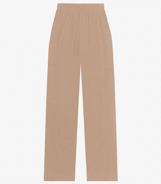 Image_Calça Juvenil Wide Leg em Moletinho Basico Minty Marrom