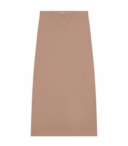 Saia Midi De Ribana Feminina Endless Marrom