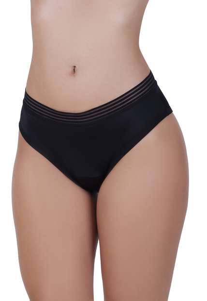 Calcinha Bela Absorvente Concept Lingerie Preto