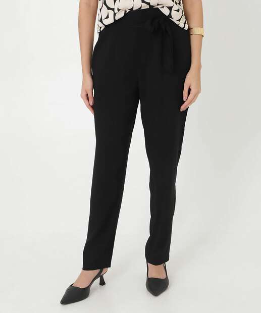Calça Feminina Reta Clochard Marisa