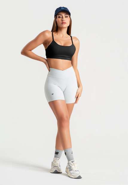 Top Básico Alças Finas Reguláveis Preto Wemood