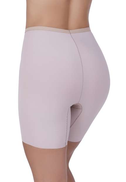 Calcinha Slim Longa Microfibra Concept Lingerie Bege