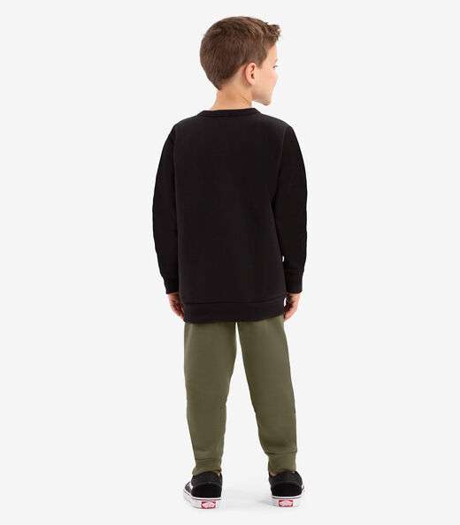 Conjunto Infantil Blusão Com Calça Rovi Kids Preto